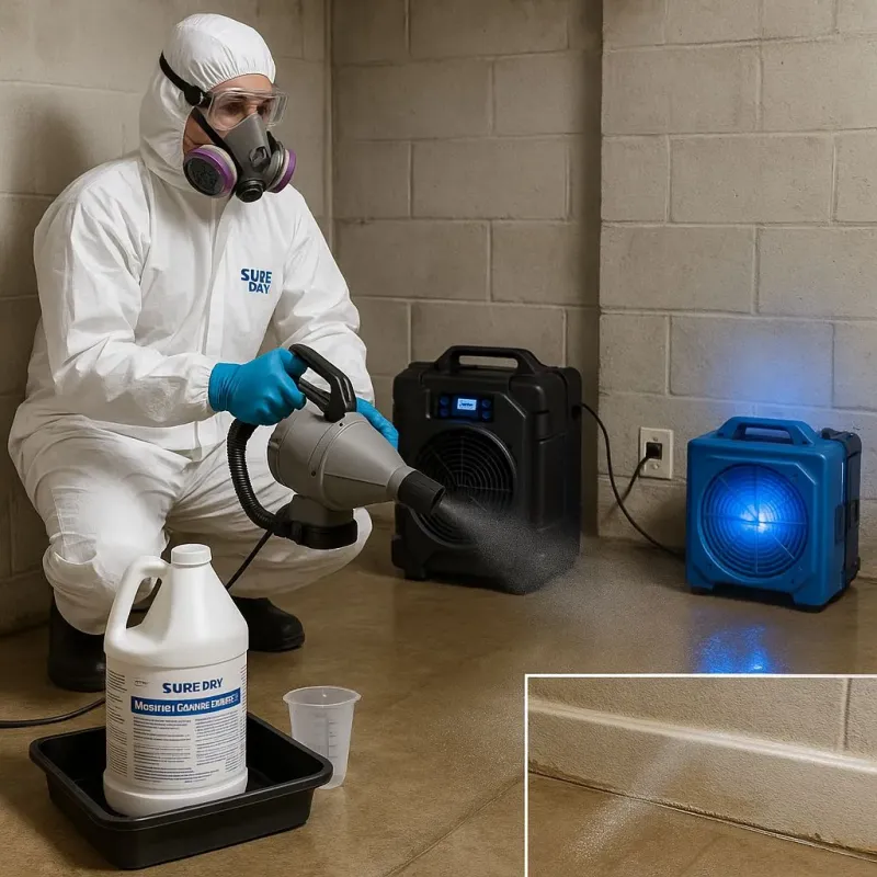 Sanitization and Odor Removal process in Ballenger Creek, MD