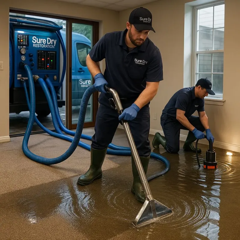 Water Extraction and Removal process in Ballenger Creek, MD